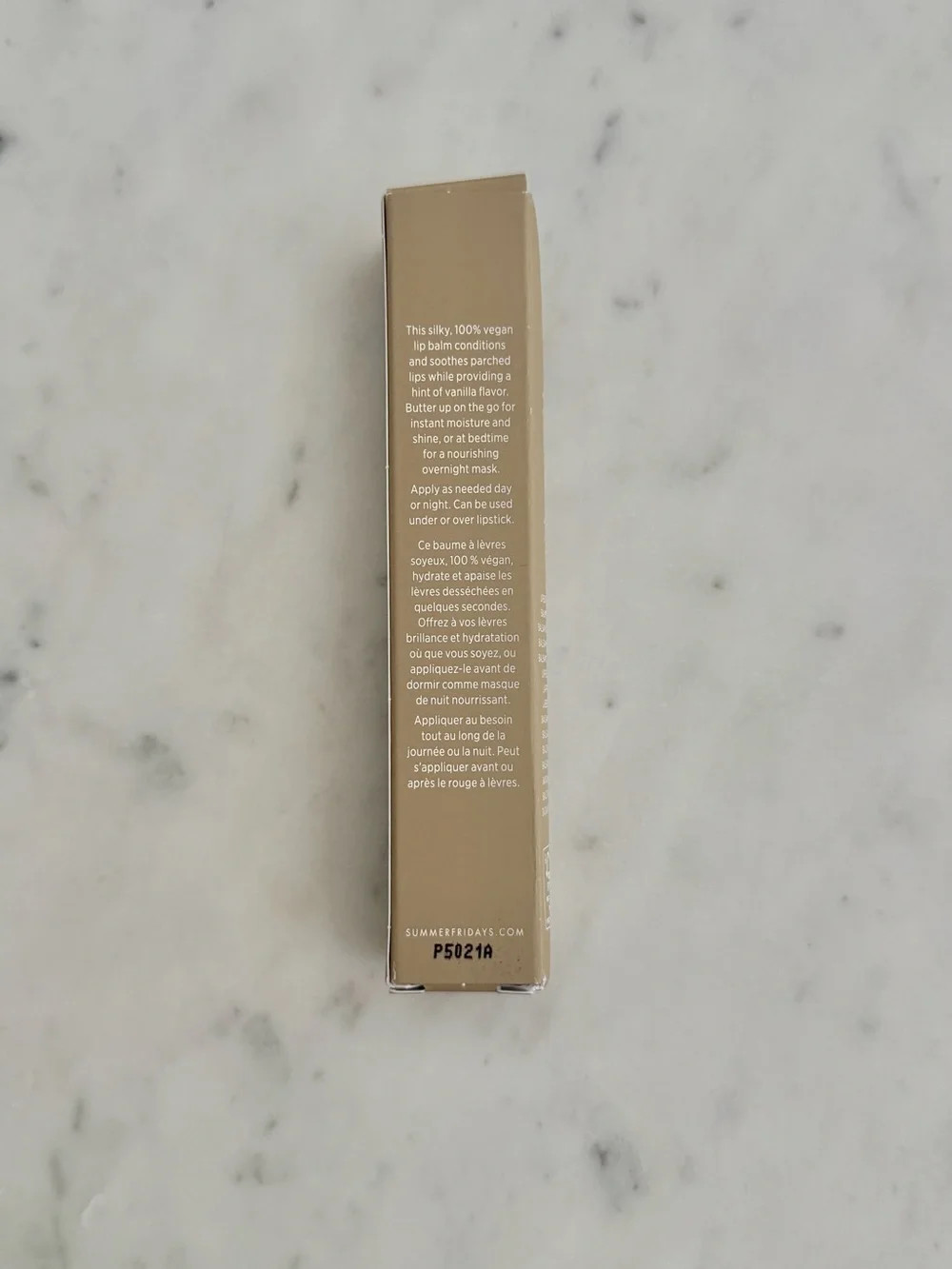 SUMMER FRIDAYS Lip Butter Balm Treatment for Hydration + Nourishing Shine